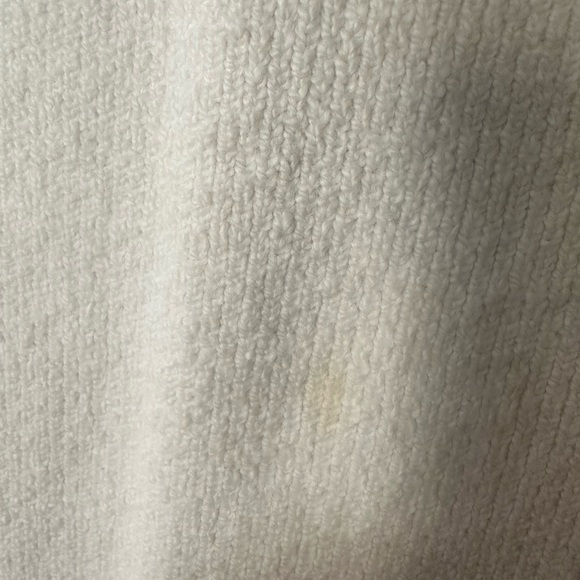 Helmut Lang Cream Knit Beaded Rib Midi Dress - Picture 11 of 12